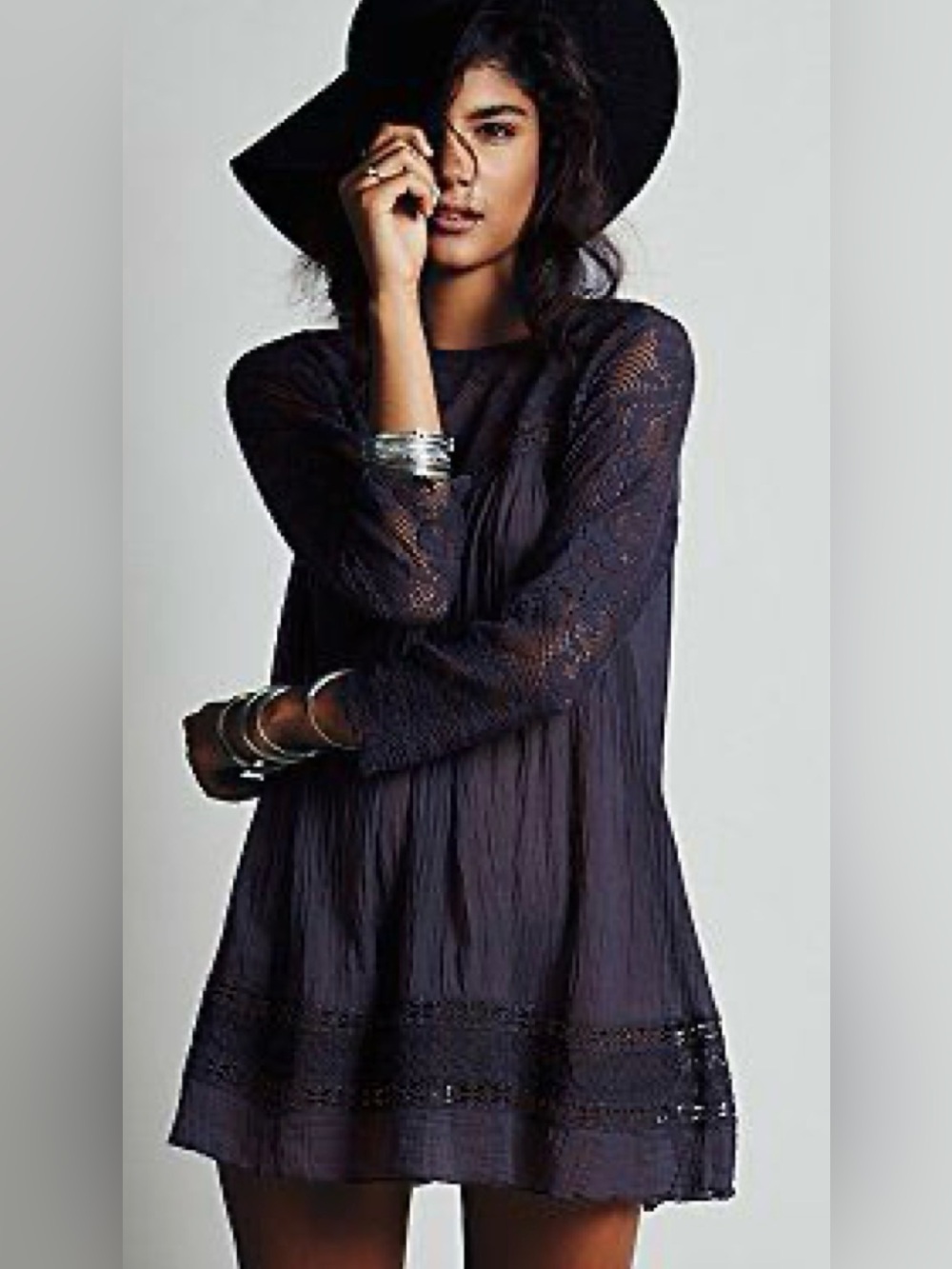 FP One by Free People “Fly Away” Tunic - 100% Cotton - Oversized.